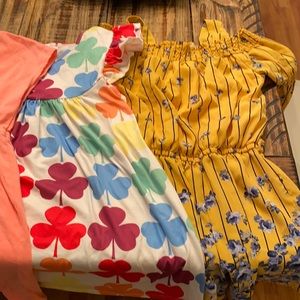 Lot of girls size 7 dresses!